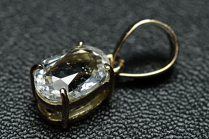 楽天市場】4.35ctロシア産フェナカイトペンダントトップK18 ファイナル