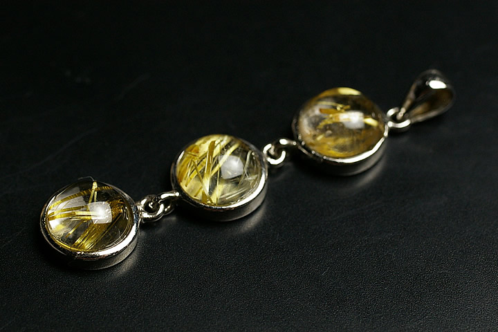 楽天市場】キャッツアイゴールドルチルK18ペンダントトップ ファイナル