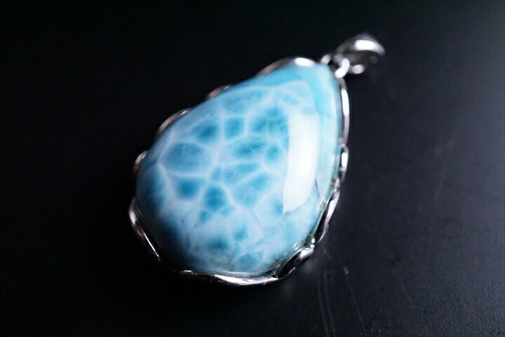 楽天市場】ラリマー ペンダントトップ 最高級 ドルフィンストーン 癒し