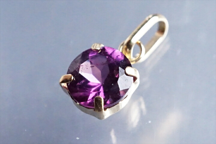 K18ロードライトガーネットペンダントトップファイナルグレード++｜ギャラリーメイスン