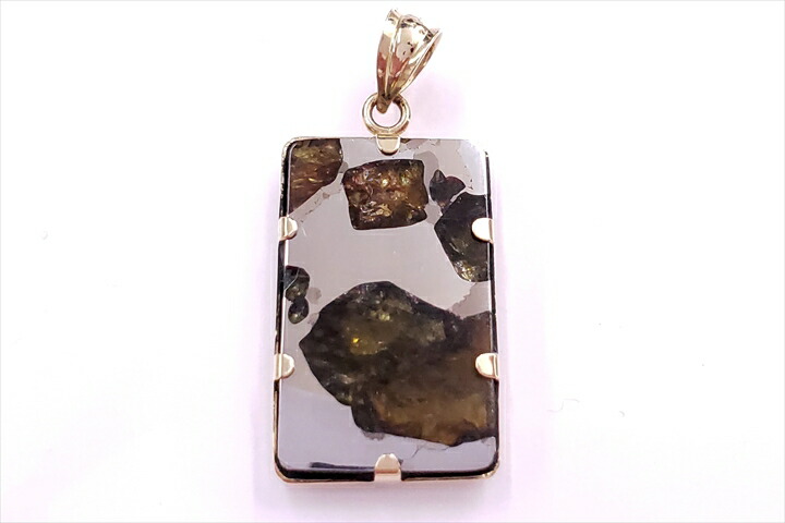 楽天市場】パラサイトセリコ隕石 ペンダントトップ パワーストーン