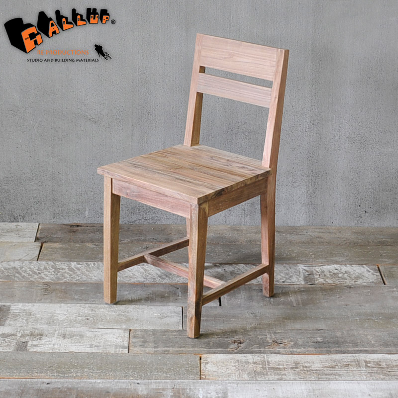 楽天市場 リクレイムド チーク チェア 幅400 奥行き448 高さ810mm 送料区分３ 椅子 いす 家具 古材 貴重 木製 塗装可能 シンプル ナチュラル アンティーク調 おしゃれ 店舗 ｇａｌｌｕｐ ギャラップ