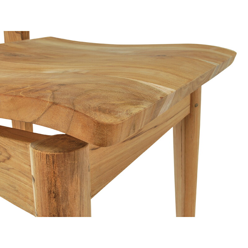 楽天市場 チーク ダイニング チェア 2 幅415 奥行き470 高さ810mm 送料区分３ 椅子 イス 無垢 天然木 木製 無塗装 ハンドメイド シンプル ナチュラル 北欧 カントリー おしゃれ Diy 店舗 ｇａｌｌｕｐ ギャラップ