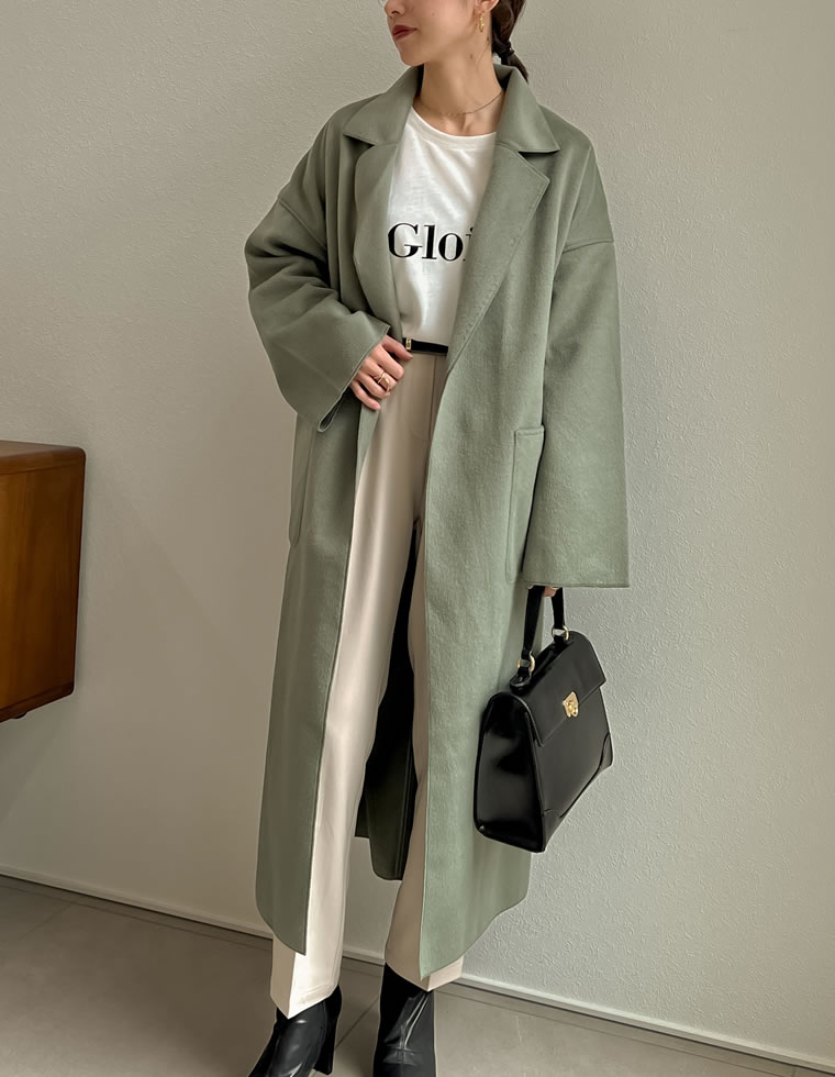 SC-Lサイズ [金子麻貴さん着用][低身長サイズ有]ダブルフェイス軽量