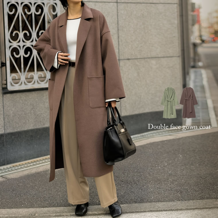 SC-Lサイズ [金子麻貴さん着用][低身長サイズ有]ダブルフェイス軽量