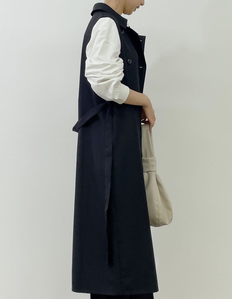 全品2BUY15%OFFクーポン】羽織るだけでサマになるノースリロング