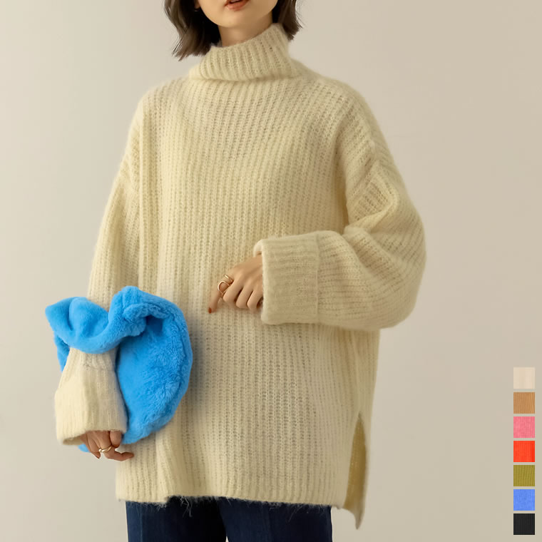 モヘアタッチローゲージシアープルオーバー【SALE】 – SELECT MOCA