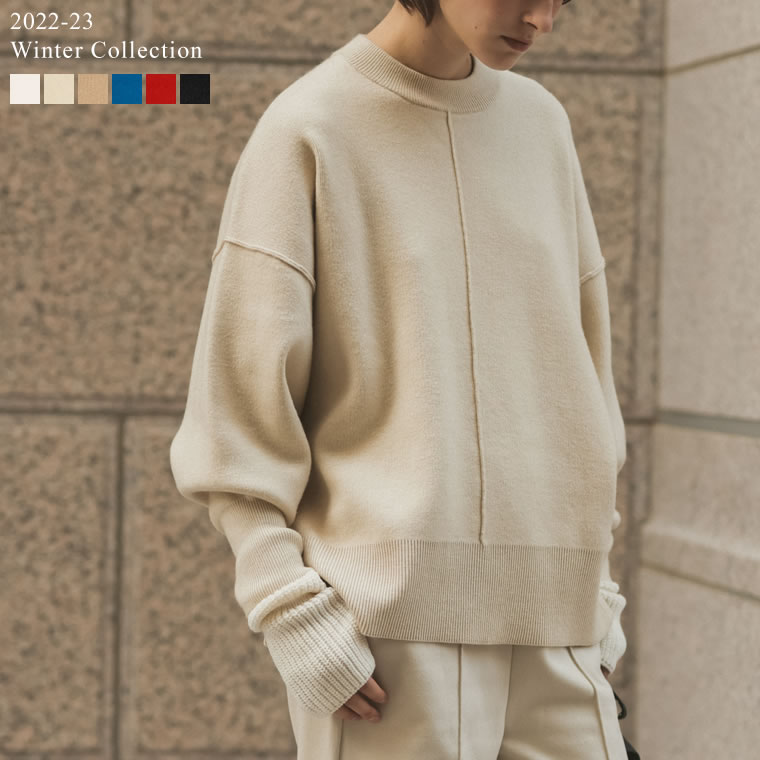 楽天市場】【OUTLET SALE】M/Lサイズ 襟付きリブニットトップス レディース バーゲン 在庫処分 春 夏 / トップス ニット セーター  リブニット 襟付きニット 長袖 WRAP認定工場 サステナブル オフィスカジュアル 秋冬 秋 冬 : Re：EDIT（リエディ）