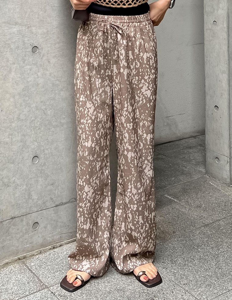 未使用 完売品✨【RUFFLOG】イージーロングパンツ 2024年モデル L 楽天市場】しわになりにくい ♪ワイドパンツ レディース ロング