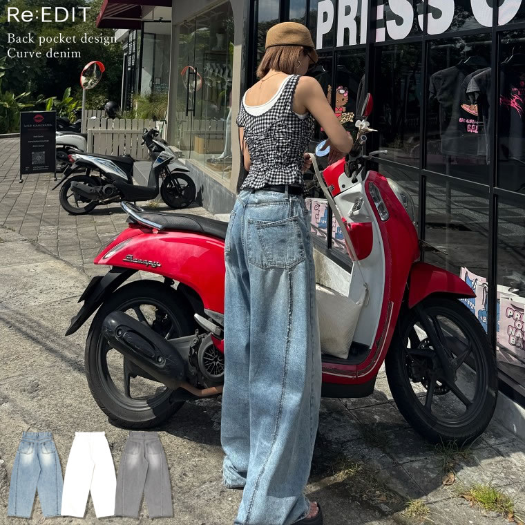 cen.made in Japan/ キモノジャガードブラウス