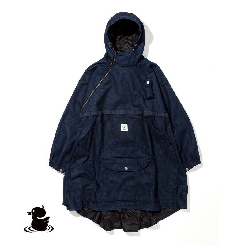 grn outdoor ポンチョ 男女兼用 HIASOBI CAMPER PONCHO 全4色 ユニセックスフリー