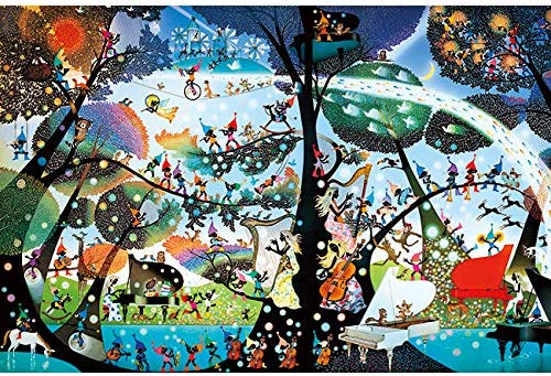 楽天市場】【送料無料!】 ジグソーパズル 1000ピース 藤城清治 こびと