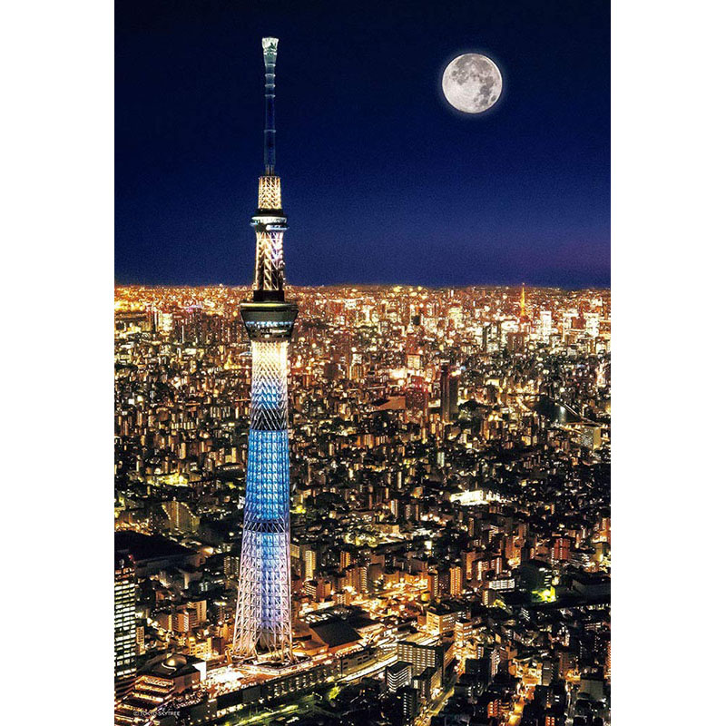 楽天市場】ジグソーパズル 東京スカイツリー ナイトビュー 300ピース