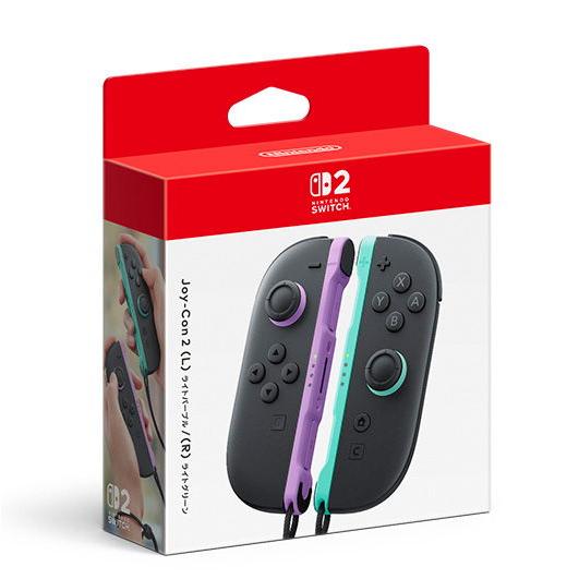 【新品】Switch2 Joy-Con 2 (L) ライトパープル/(R) ライトグリーン【宅配便】｜ゲームアーク 店