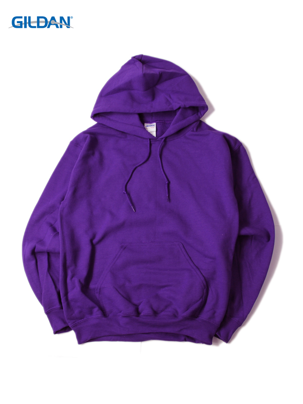 purple plain hoodie