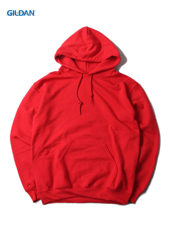 gildan red sweatshirt