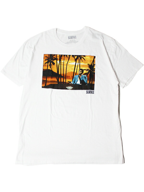 楽天市場】【インポート】 SCARFACE Tony Montana TEE white