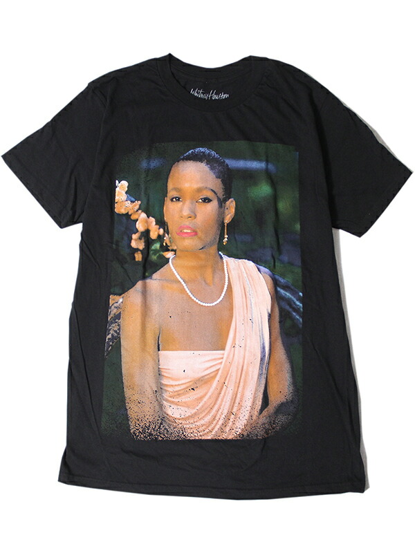 ホイットニーヒューストン Tシャツ ホイットニー・ヒューストン 半袖バンドTシャツ ミュージックT