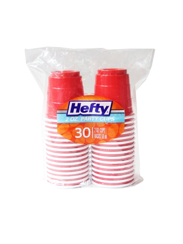 【楽天市場】【インポート】Hefty PARTY 2oz MINI CUPS ヘフティー パーティーカップ 30個入りレッド：game clothing