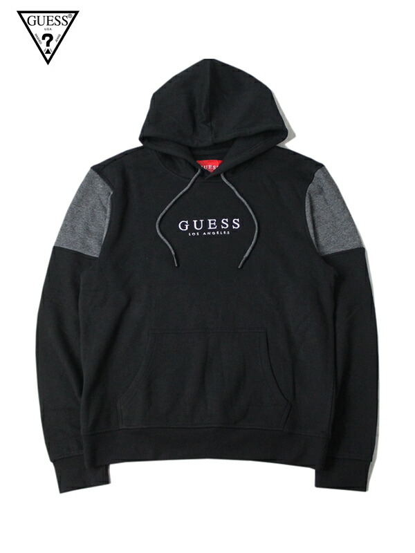 guess hoodie black