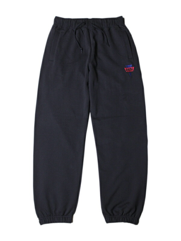 game clothing ORIGINAL ”GAMERS” LOGO SWEAT PANTS navy ゲームクロージング オリジナルロゴ スウェットパンツ ネイビー