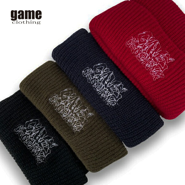 【正規品】THUG CLUB サグクラブ Beanie Blackビーニー ☆送料・関税込☆THUG CLUB☆TC Emblem Basic Beanie Black