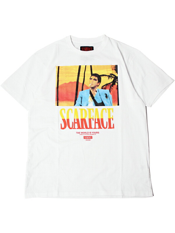 楽天市場】【インポート】 SCARFACE Tony Montana TEE white