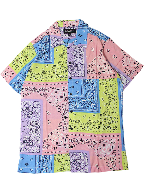 楽天市場】即納 mnml ミニマル バンダナ シャツ bandana shirt