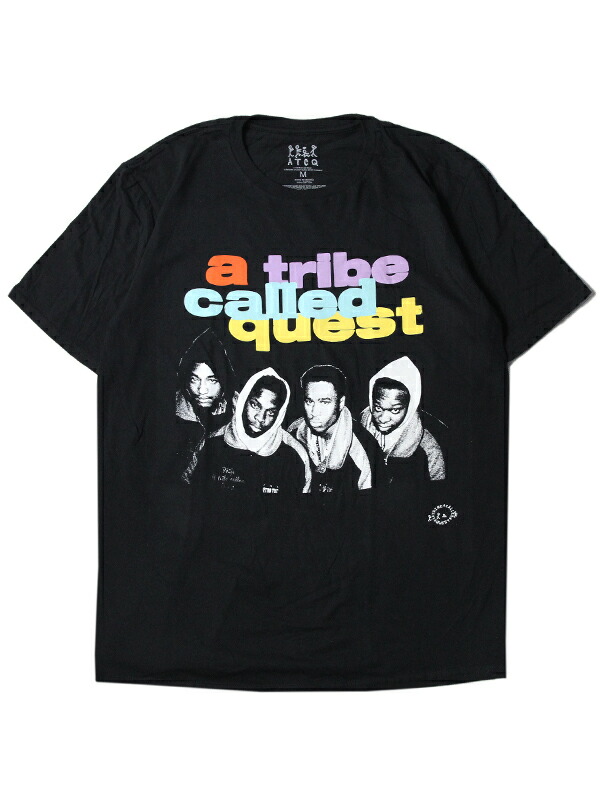 【楽天市場】【インポート】A TRIBE CALLED QUEST Group Shot Tee black アトライブコールドクエスト