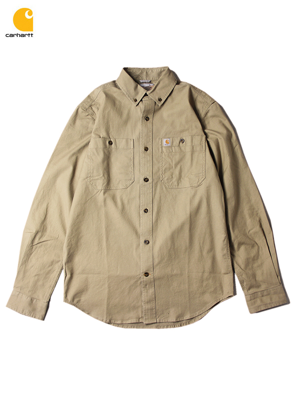 Carhartt 茶色 ストライプ 長袖シャツ SHELLTER ONLINE SHOPはCarhartt(カーハート) & Carhartt WIP
