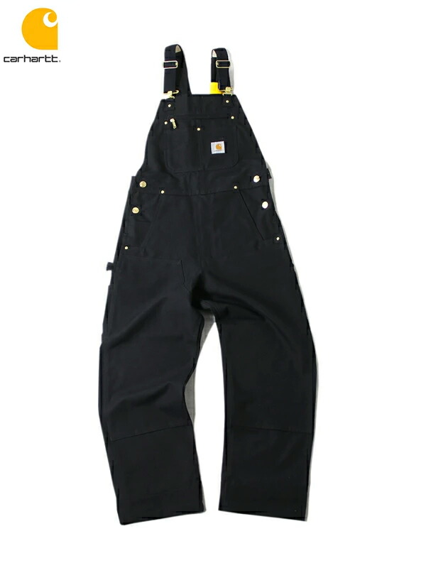 Carhartt オーバーオール Sサイズ 黒 Carhartt オーバーオール サロペット carhartt ワッペン ダック