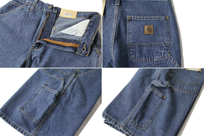 carhartt denim work shorts