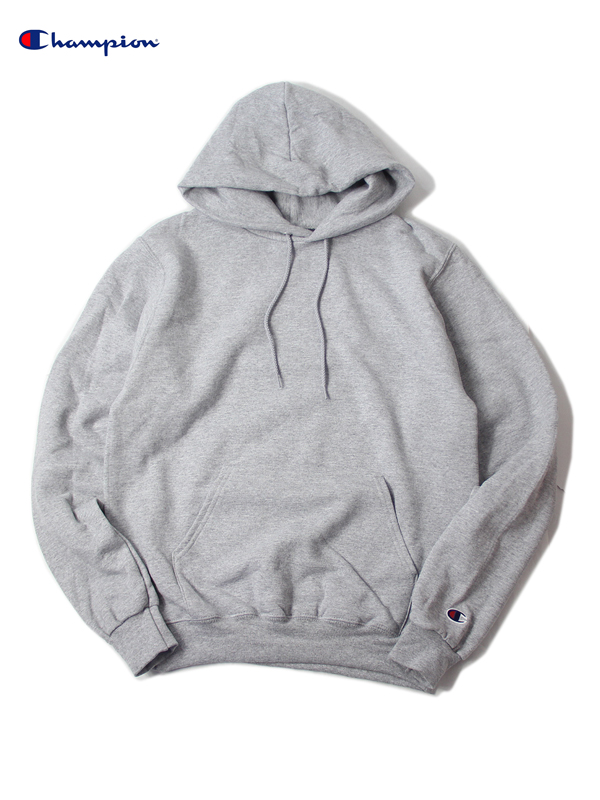 plain grey champion hoodie