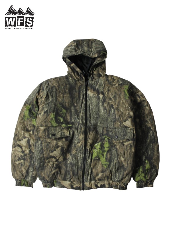 WORLD FAMOUS SPORTS (MCJ101-405) CAMO COTTON INSULATED HOODED JACKET north woods