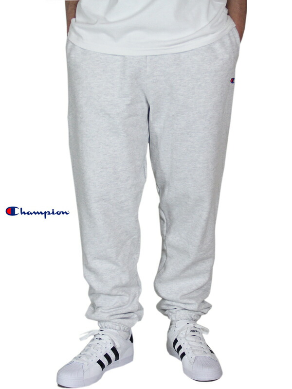 楽天市場 Usモデル Champion 12oz Reverse Weave Sweat Pants Silver Gray チャンピオン12オンス リバースウィーブ スウェットパンツ シルバーグレー Rw10 Game Clothing