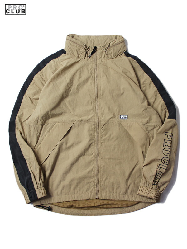 楽天市場】【USモデル】PRO CLUB FULL COURT WINDBREAKER NYLON JACKET