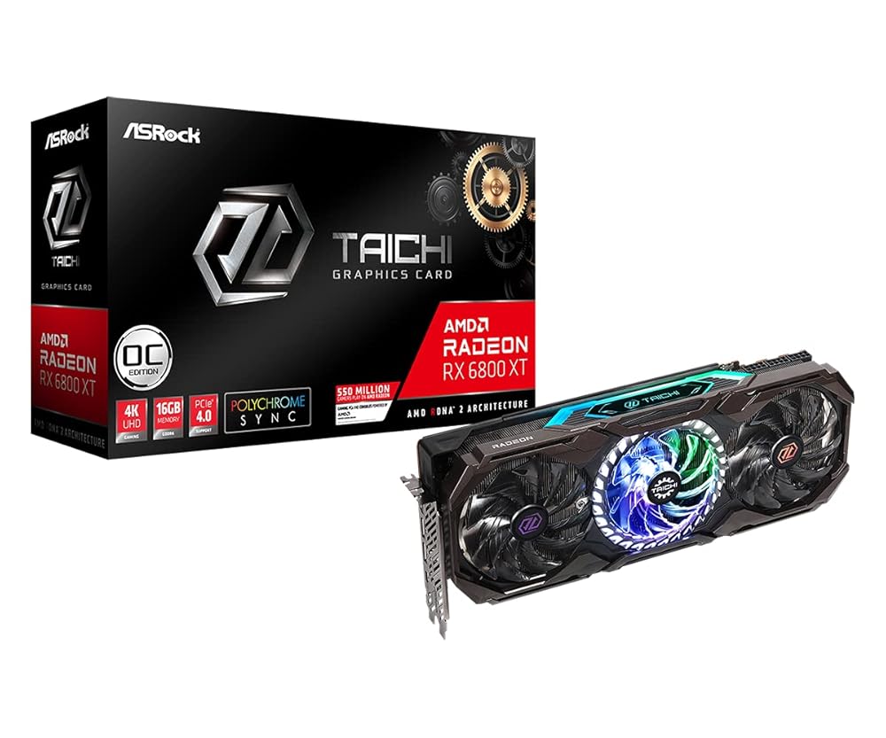 [新品/未開封] ASRock RX 6800 XT Taichi X 16G OC 16GB グラボ Radeon Taichi