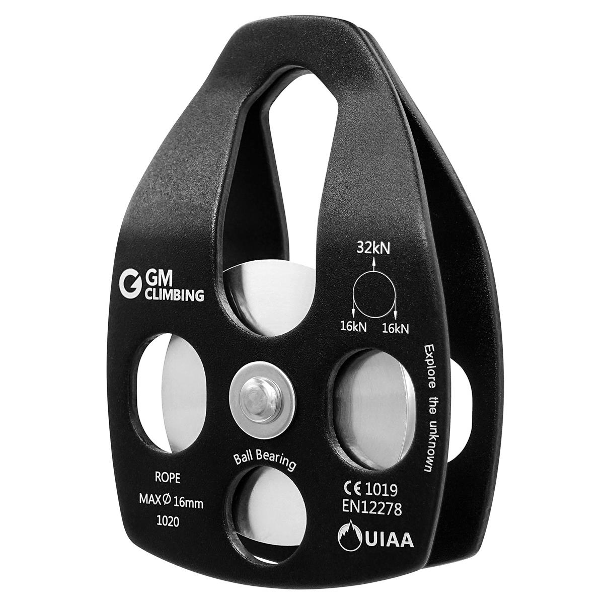 楽天市場】GM CLIMBING 40kN マイクロダブルプーリー CE UIAA認証