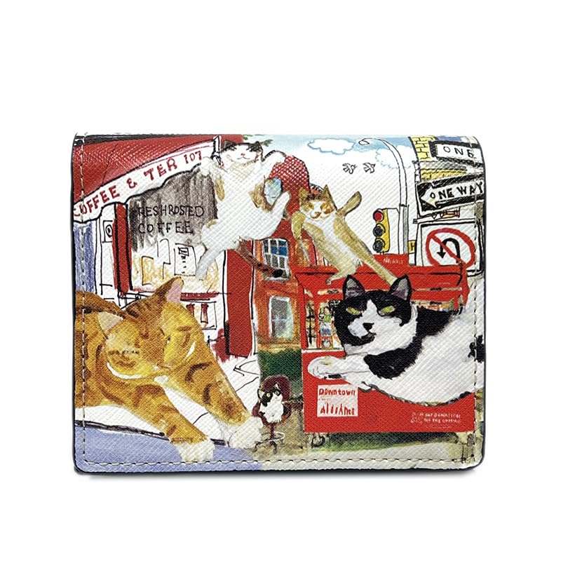 Manhattaner’s 二つ折りBOX財布 ライブリーパース 75-1662 マーブル|SKSHOP