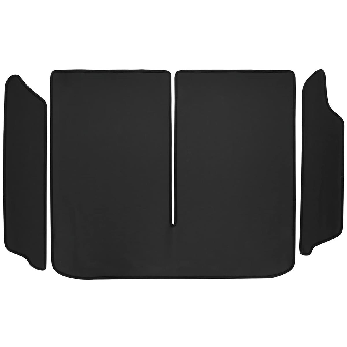 ボンフォーム(BONFORM) ジムニー専用ノンスリップラゲージマット JB64/JB74用 分割式 ブラック ラゲッジの汚れ防止 表面撥水加工 防水 アウトドアにも 7755-91BK