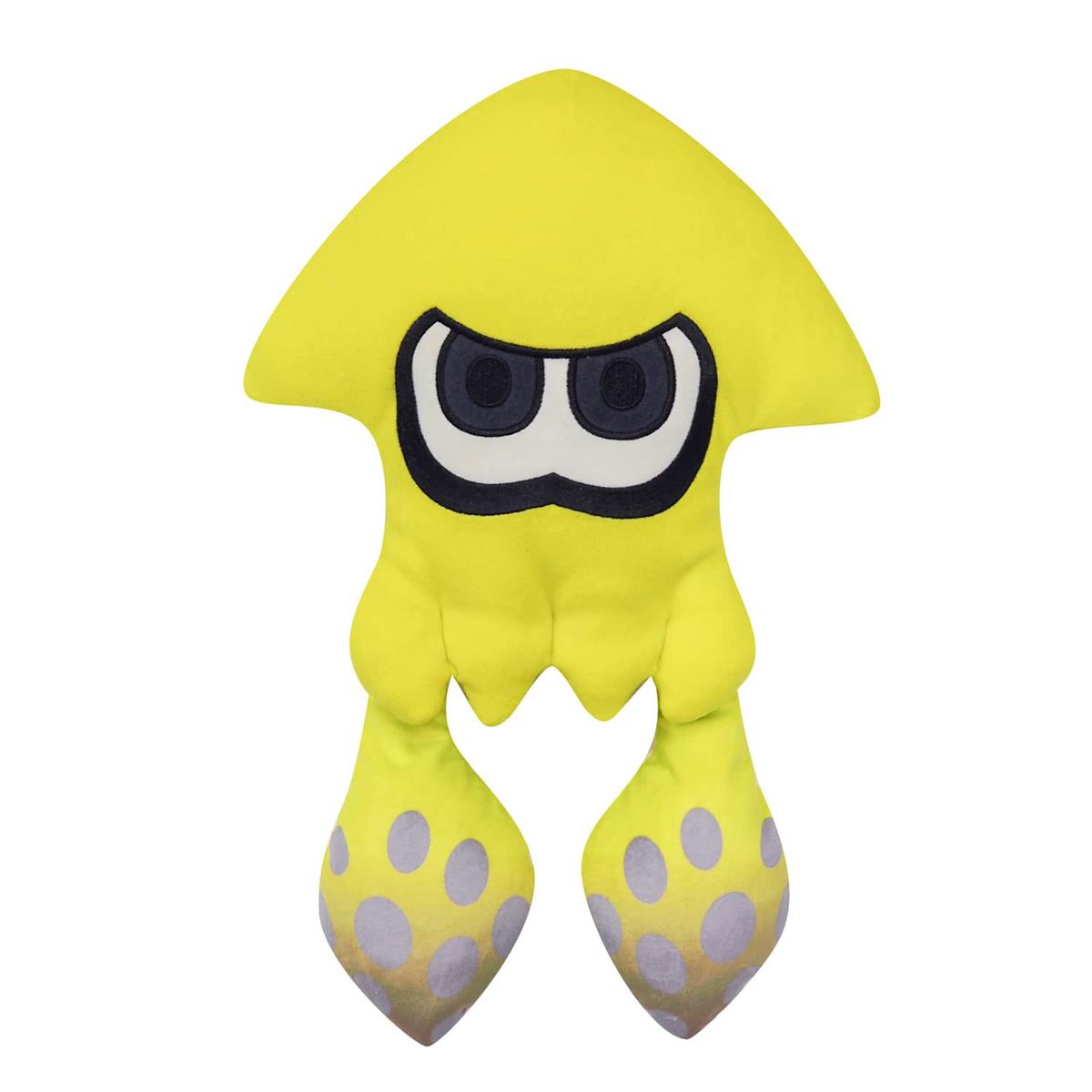 三英貿易 Splatoon (スプラトゥーン)3 ALL STAR COLLECTION イカ (M) イエ ロー W26×D11×H40cm ぬいぐるみ SP36