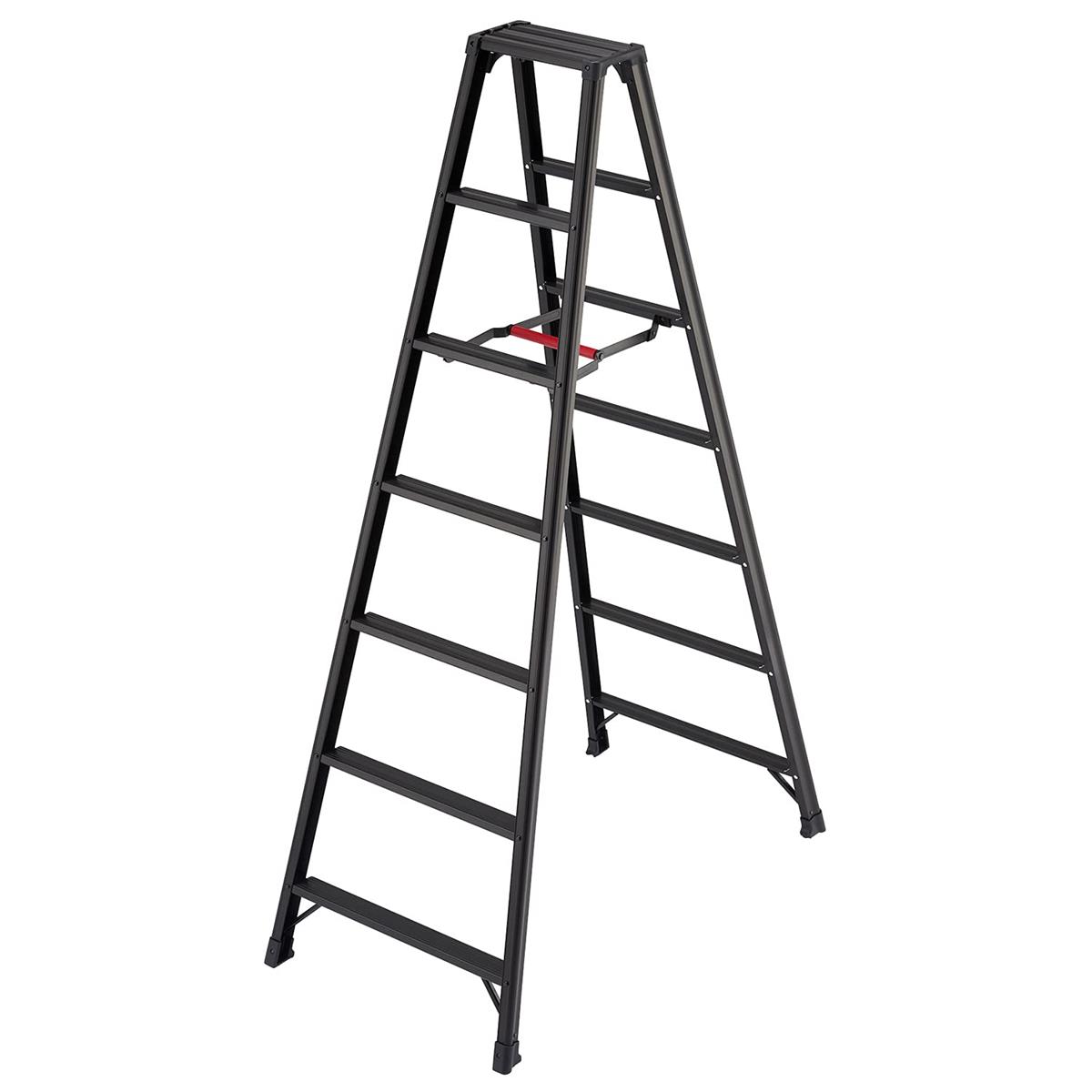 長谷川工業(Hasegawa) 専用脚立 脚軽 BLACK 7段 RZB-21b (1.99m) (17765)