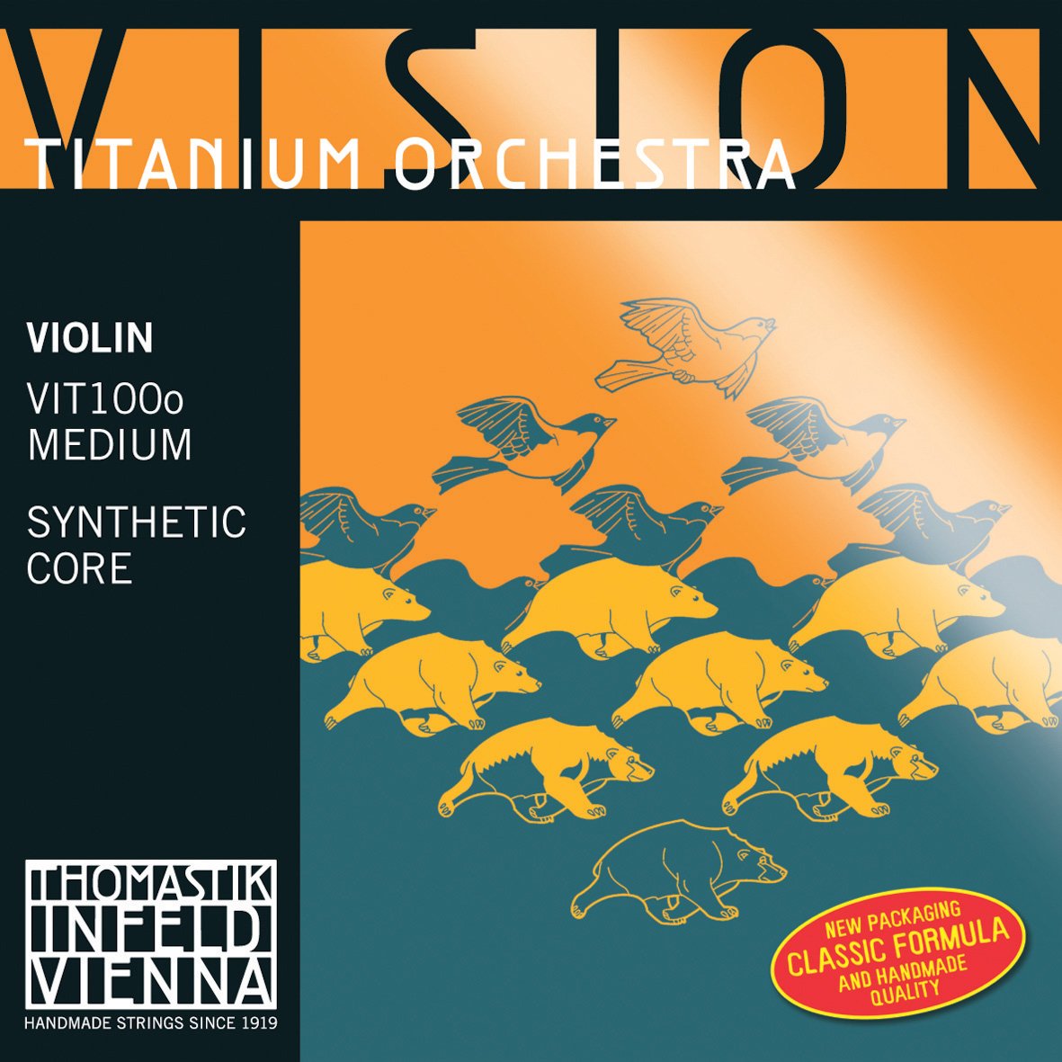 Thomastik バイオリン弦 Vision Titanium Orchestra VIT100 O (セット内容VIT01O,VIT02O,VIT03O,VIT04O)｜SKSHOP