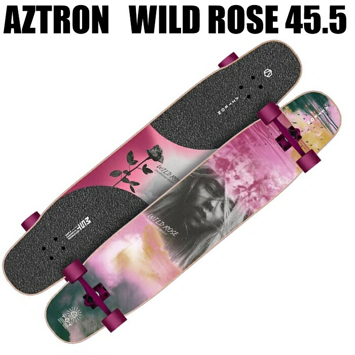 アストロン　WILD ROSE ワイルドローズ 45.5 サーフスケートボード ダンシングボード おすすめ カービング トリック ロンスケ 初心者 経験者 男子 女子 ダンシング サーフスケート スノーボード サーフィン オフトレ スケボー ブランド デッキ コンプリート 練習 ストリート