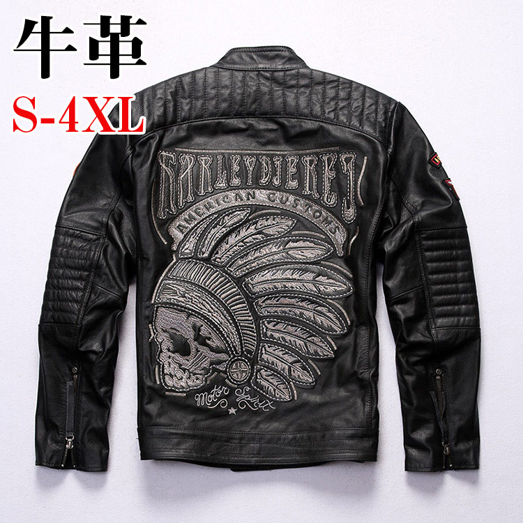 【SALE10%OFF&5倍ポイント】レザージャケット ライダースジャケット 牛革 バイクジャケット 本革 革ジャンS～4XL 本革ジャケット ブラウン カウレザー 父の日 アウター ライダース防風 防寒 レザー お洒落 メンズ 大きいサイズ