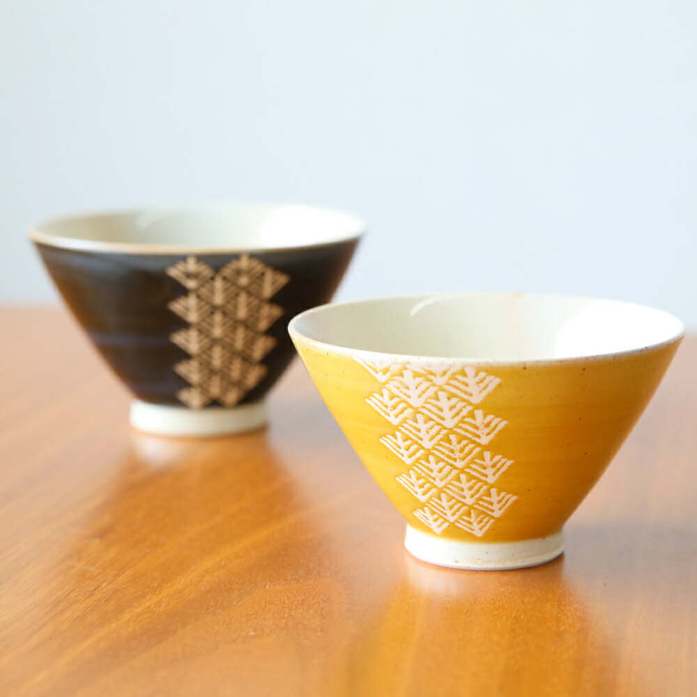 楽天市場】波佐見焼 洸琳窯 六兵入茶付 内外刷毛十草 (青 /赤)【12cm