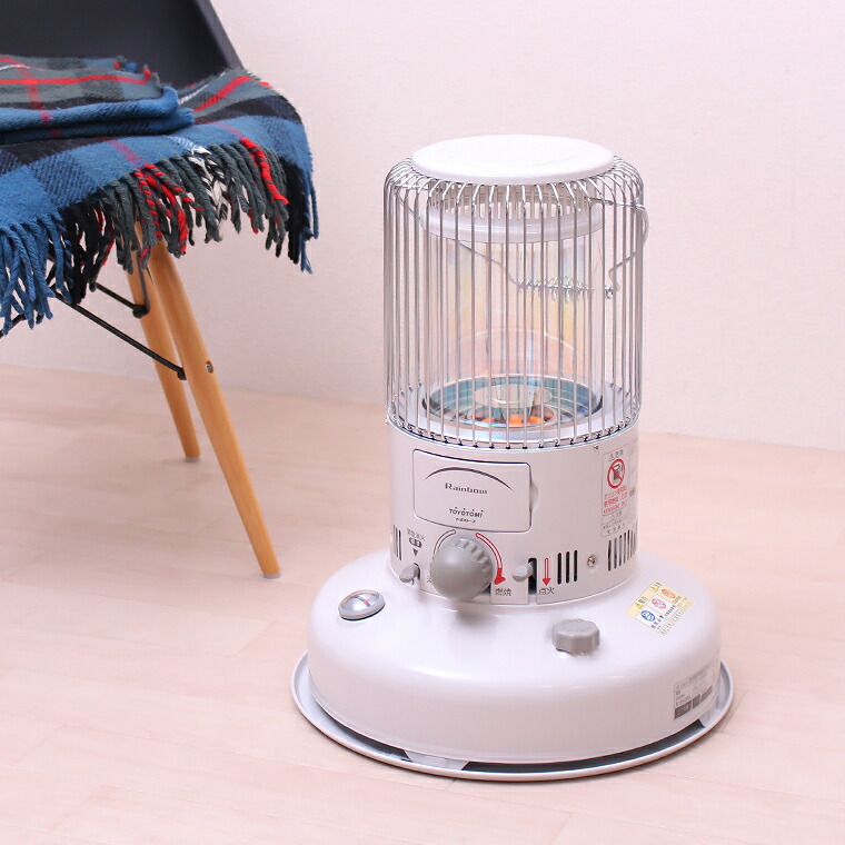 楽天市場 対流型ストーブ トヨトミ レインボー Rb 25f ホワイト Pzn 0 Zk キッチン雑貨shopガンバレ奥さん