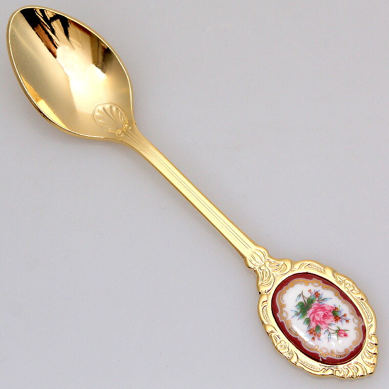 楽天市場】シャンディールKPゴールドコレクション24金加工 スプーン2本