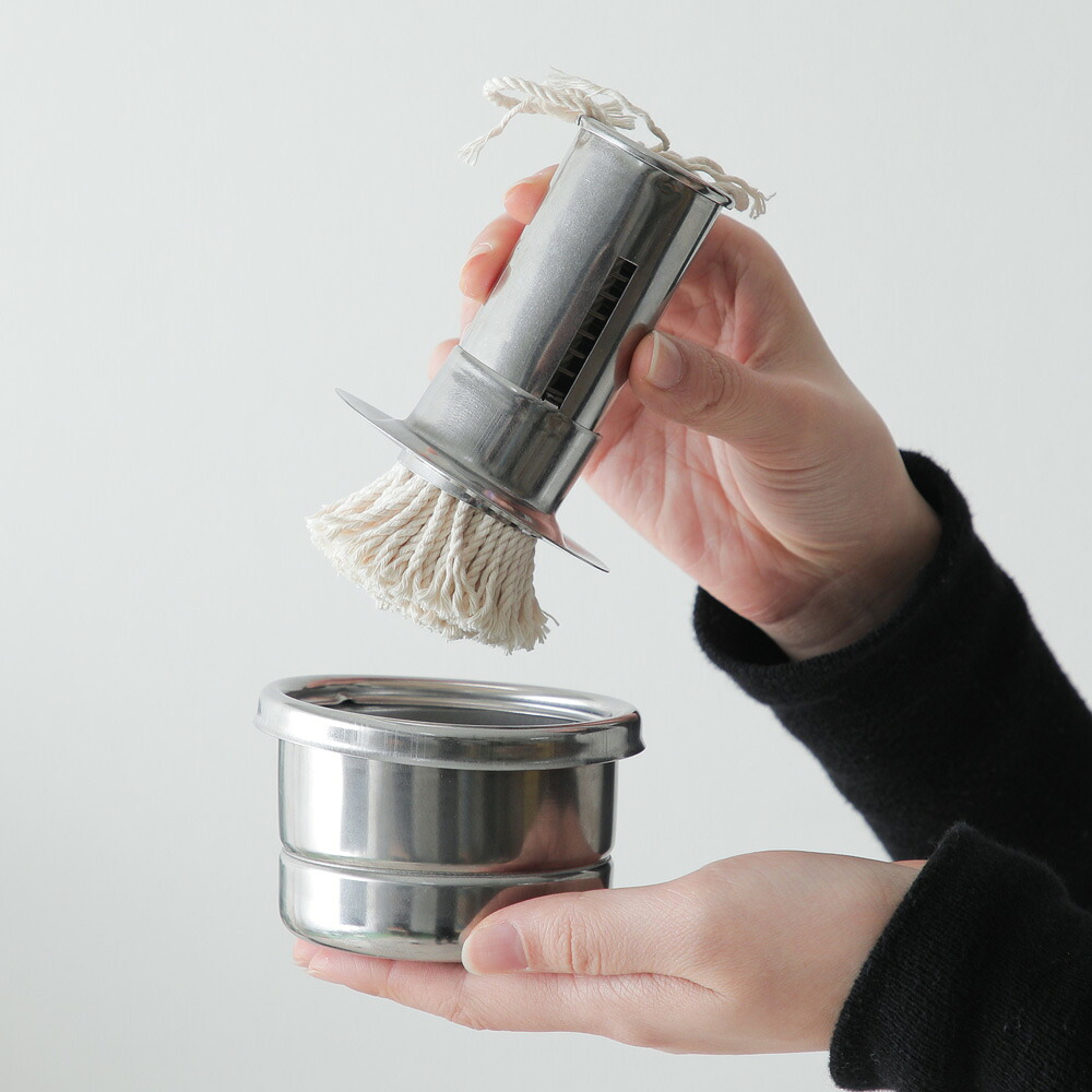 【楽天市場】油ひき 大 替えひも付きセット 鉄フライパン 油返し 鉄板料理 たこ焼き器 油引き ステンレス製 日本製 シンプル バネ式 鐵兎堂 ...