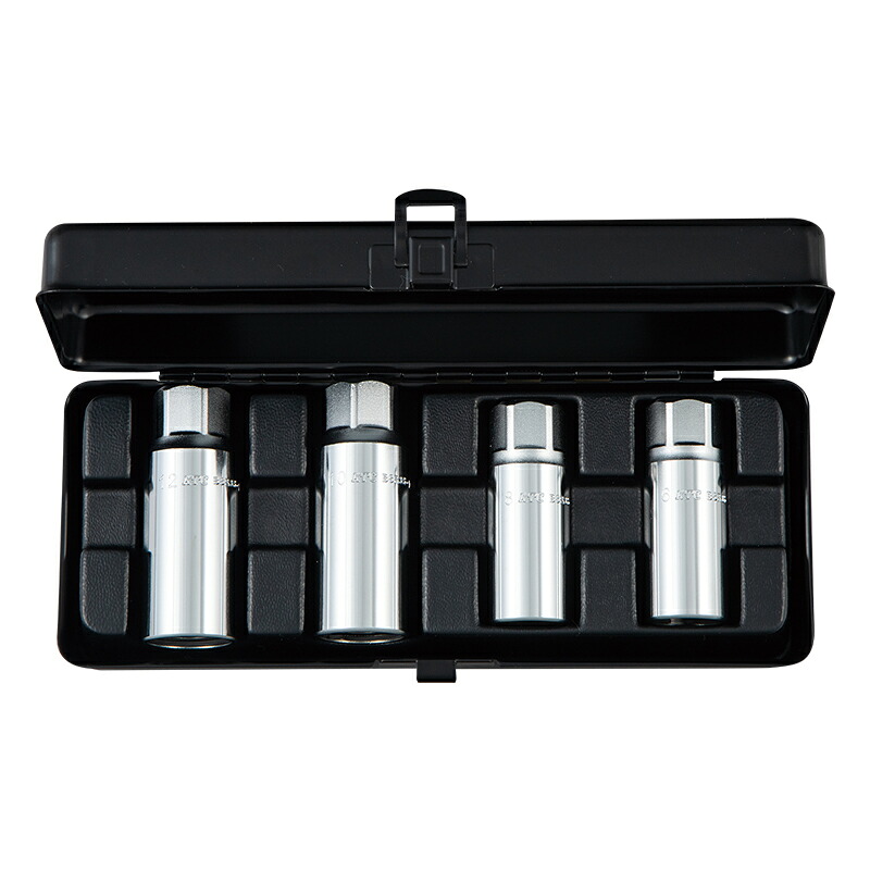 [スタッドボルトリムーバーセット]【貨物輸送無料】京都機械工具（株） ＫＴＣ １２．７ｓｑ．スタッドボルトリムーバーセット BSR354 1S（4個入）【383-5553】【北海道・沖縄貨物輸送別途】【smtb-KD】 DIY・工具-花・ガーデン・DIY-締付工具